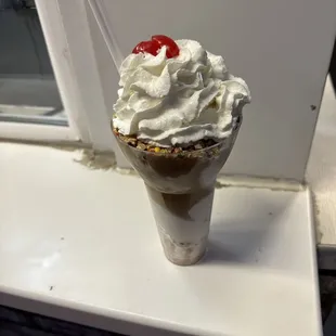 Peanut butter lovers parfait