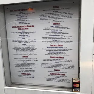menu, sushi and sashimi