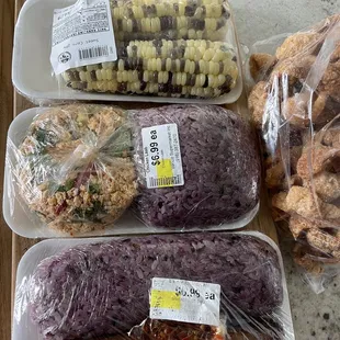 Our hot food haul today to try - it was alright. Priced appropriately.