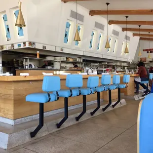 Mid-century modern counter bar