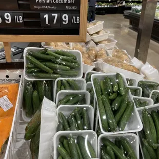 Persian cucumber is perfect for instant pickles