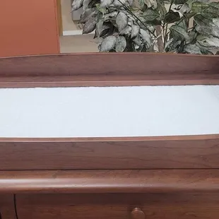 The picture we took of the dresser and changing table. We didn't get the changing table and they want us to pay more and wait longer for it.