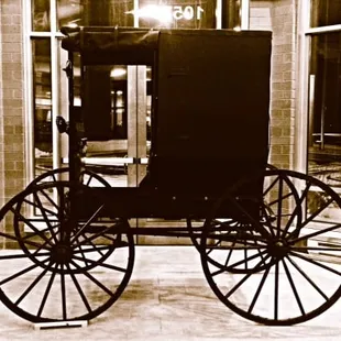 Ohio Buggy given to Welcome Furniture as a gift.
