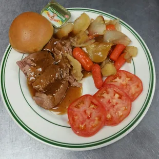 steak, food