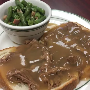 Hot Roast Beef Sandwich