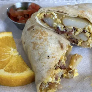 Breakfast wrap