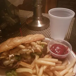 Pittsburgh Philly Steak sandwich