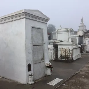 Marie Laveau's Tomb in St Louis #1 Cemetery- renovated in 2014
