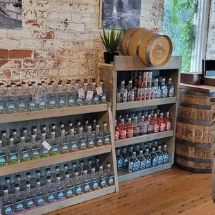 the inside of the store