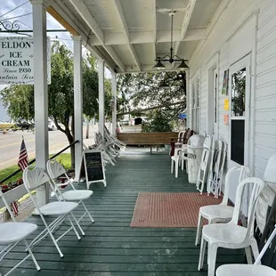 Porch seating