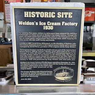 Weldon's is a historic site