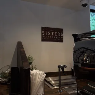 the interior of a restaurant