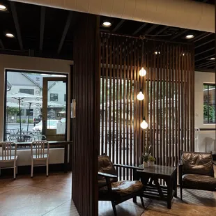 a view of a restaurant