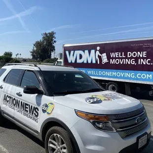 On the news, doing good for the community