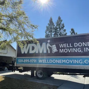 Truck arrived on time!