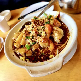 fish in chili oil