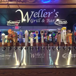 18 beers on tap