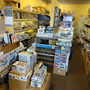 Full of model kits