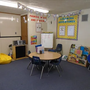 School Age Classroom