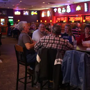 people sitting at a table
