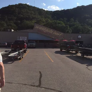 Front of Backwater/Wellingtons.