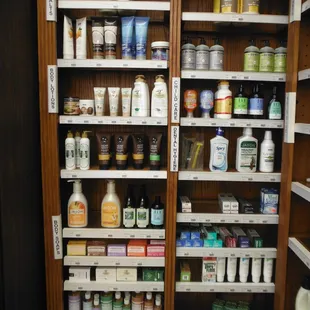 Natural health and home products include popular Dr. Bronner's products.