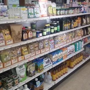 Bob's Red Mill, Apple Cider Vinegar, Gluten-Free Snacks, Local Honey, Sugar Alternatives, Organic Seeds &amp; Nuts, Real Salt, Aloe Vera Juice