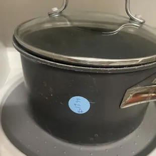 $17.99 for an old scratched pot