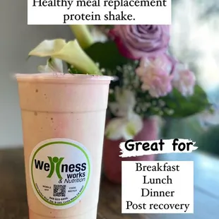Protein shakes good for breakfast, lunch and dinner