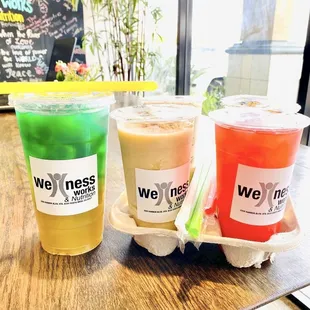 Loaded tea (energy, vitamins, antioxidants) protein shake combos