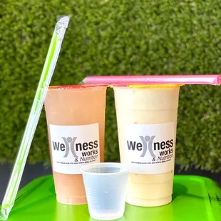 Loaded tea and protein shake combo (over 30 flavors to choose from of tea and shake)