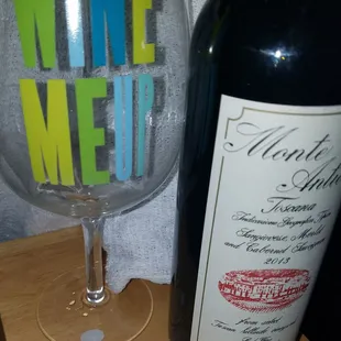 Tried a new wine. It paired well with Italian food.  Only wish the food had been better. The wine was great.