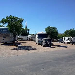 Room for big rigs too