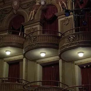 Theater balconies