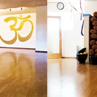 Our studio has been providing yoga for over 28 years. We often use props to insure a safe and expansive practice.
