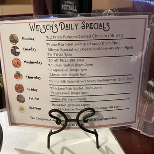 Daily special