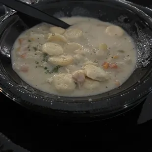 Clam chowder