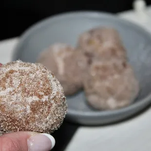 The Spiced Donut Holes.