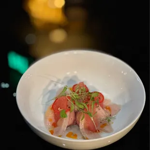 Hamachi Crudo