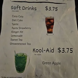 Soft drinks