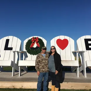 Ashley and Mike owners of Welton's Seafood Market VB.