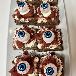 Cookie Monster brownies!