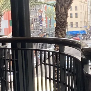 Balcony seating