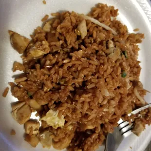 Didnt enjoy that much, chicken fried rice