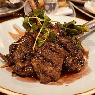 Lamb chops (amazing glaze )