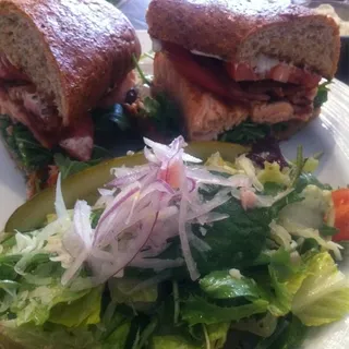 Blackened Salmon Sandwich