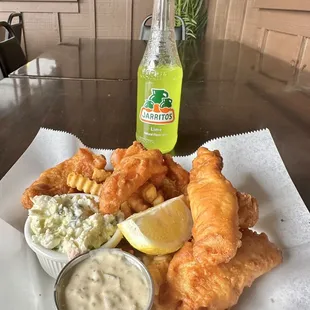 Top off a meal with Jarritos and really enjoy.