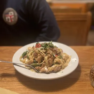 Chicken Tequila Fettuccine