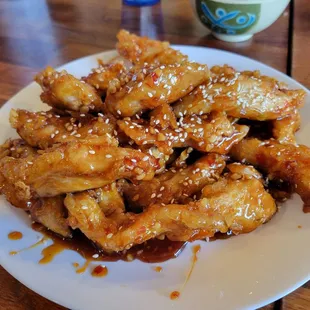 Ho ey sesame chicken