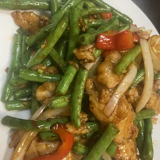 String Bean Chicken ()
